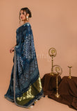 Blue Patola Saree