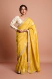 Yellow Tissue Saree