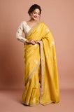 Yellow Tissue Saree