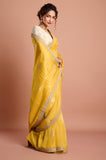 Yellow Tissue Saree