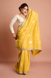 Yellow Tissue Saree