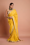 Yellow Tissue Saree