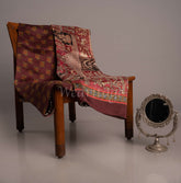 Red Bandhani Silk Saree