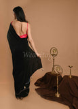 Black Cocktail Saree