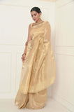 Golden Tissue Banarasi Saree