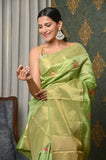 Green Banarasi Kanjivaram Saree