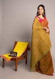 Green Musiri Cotton Saree