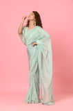 Green Silk Designer Saree