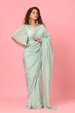 Green Silk Designer Saree