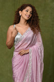 Lavendar HO Silk Designer Saree