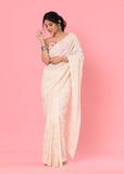 Offwhite Georgette Designer Saree