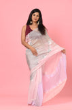 Pink Lavendar HO Silk Designer Saree