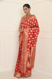 Red Handwoven Banarasi Saree