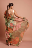 Banarasi Tissue Handwork Designer Saree