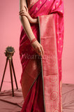 Pink Dola Silk Saree