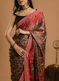 Green Patola Saree