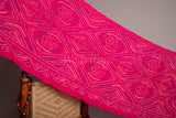 Pink Pure Georgette Bandhani Saree