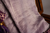 Purple Organze Saree