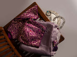 Purple Organze Saree