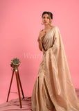 Pure Tussar Handmade Gota Patti Saree